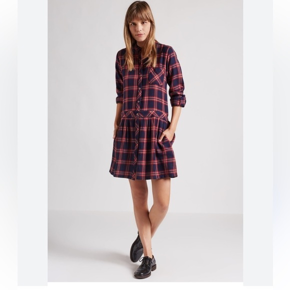 Current Elliott Tartan Plaid
Drop Waist Preppy Dress Size 1 equivalent to Small - Picture 5 of 15